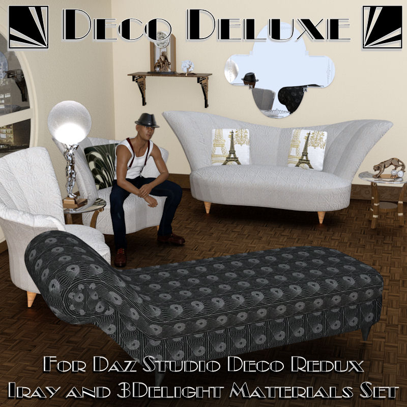Deco Deluxe For Daz Studio Deco Redux