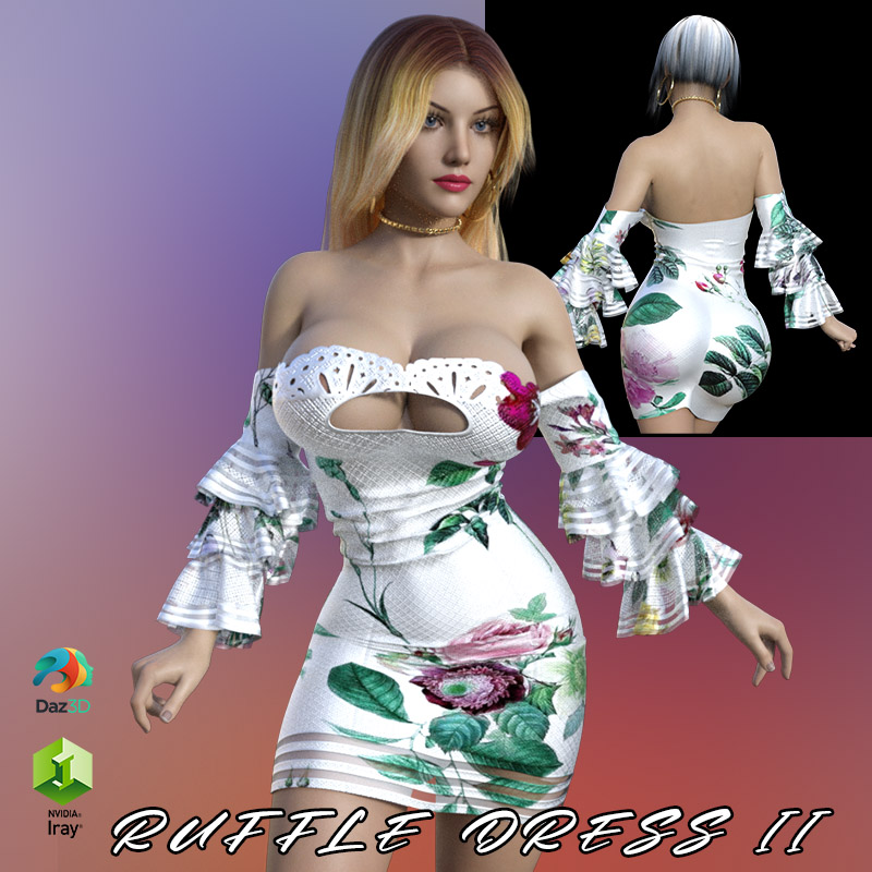 RUFFLE DRESS 2