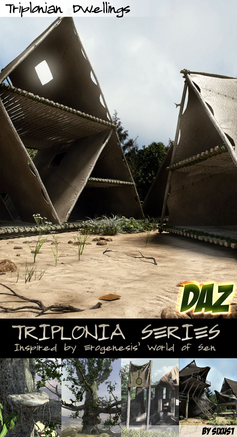 Triplonia Dwellings Construction Set DS