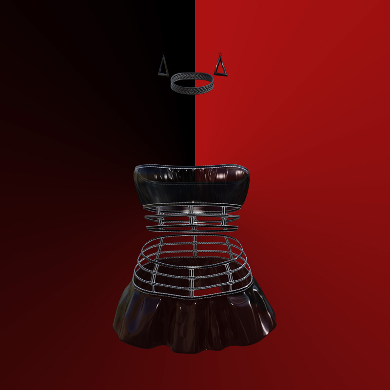 Latex Outfit G8F/G8.1F++