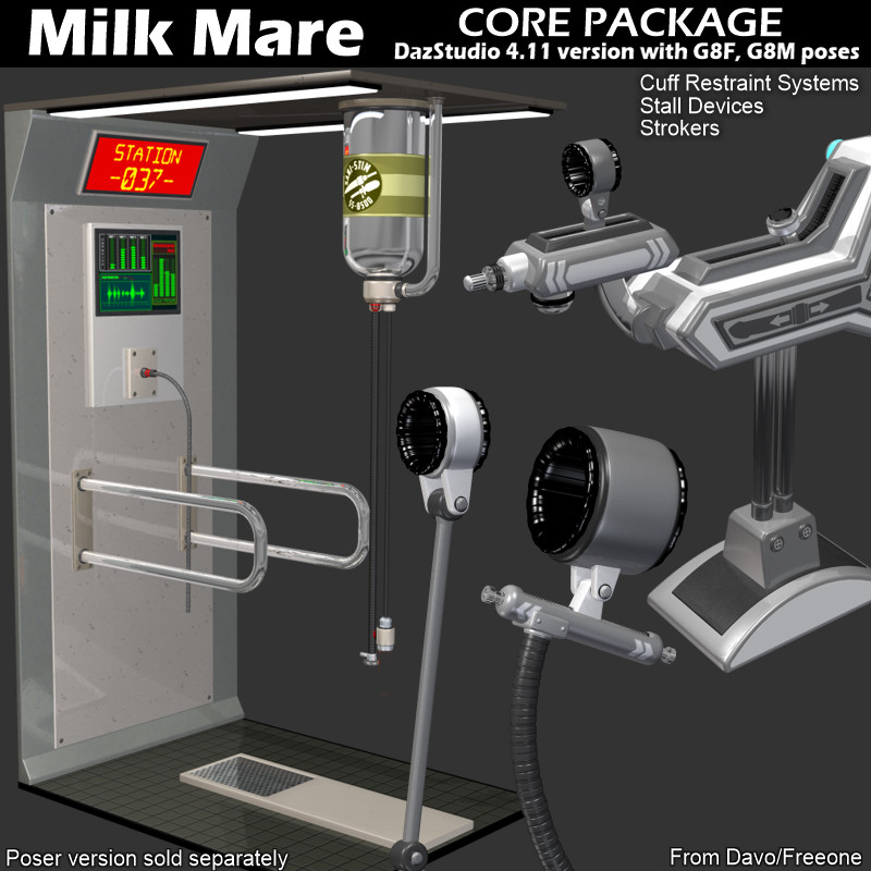 Milkmare "Core Pack" for Daz Studio