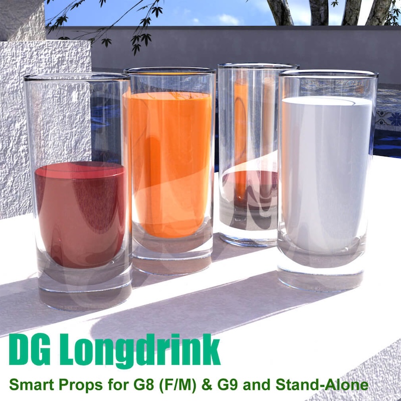 DG Longdrink - Glass Prop for Genesis 8 FM and Genesis 9