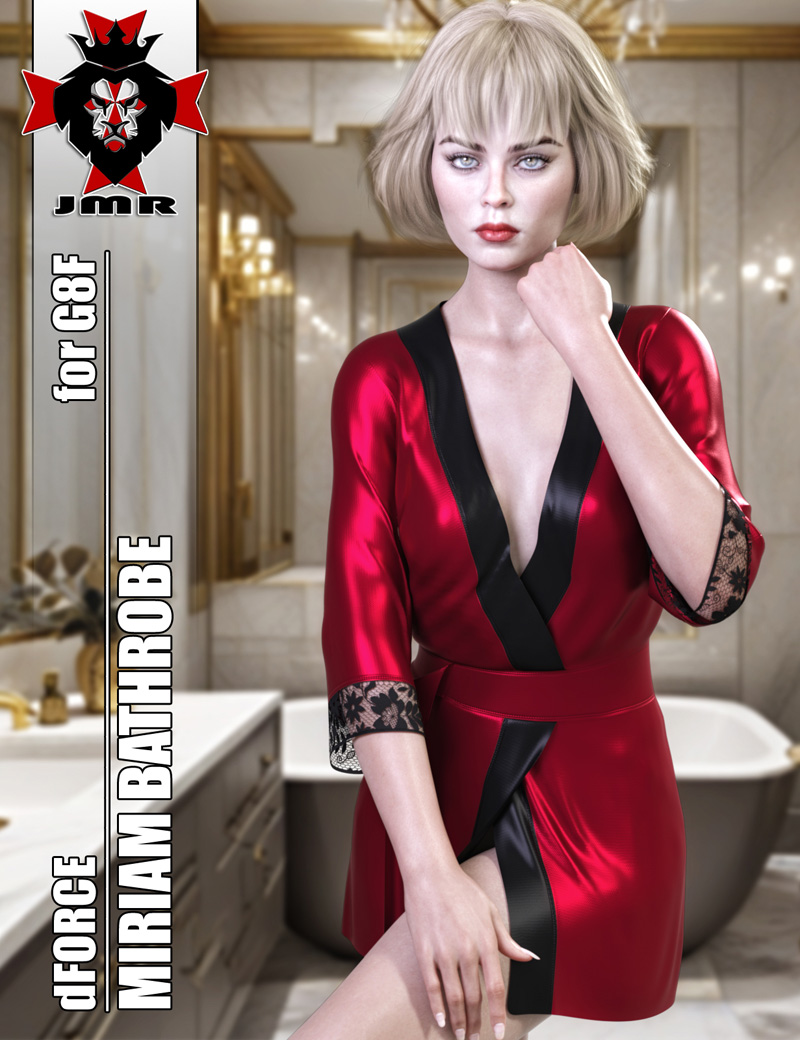 JMR dForce Miriam Bathrobe for G8F