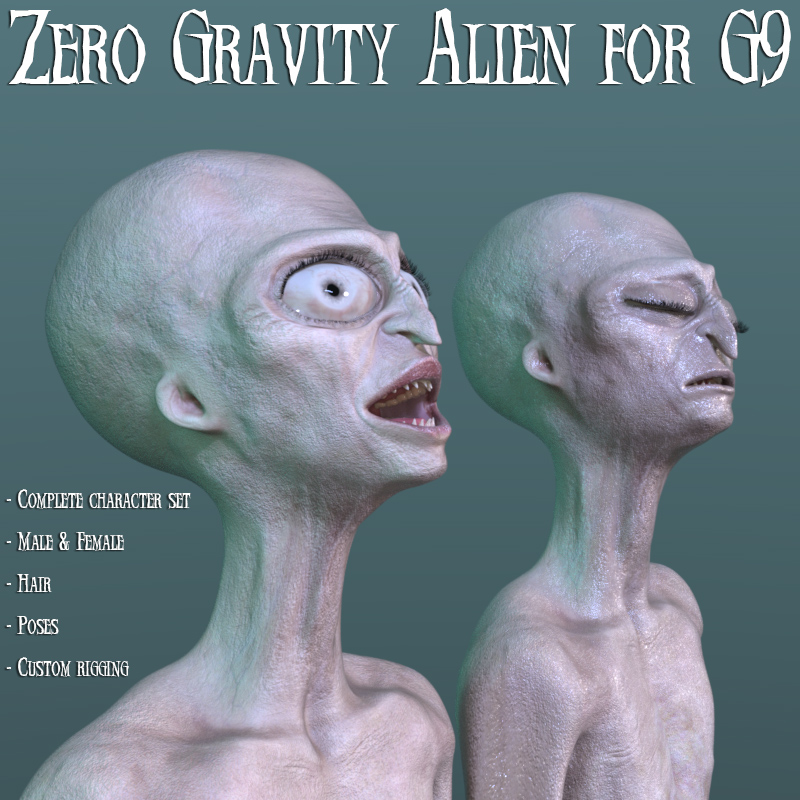 Zero Gravity Alien for G9