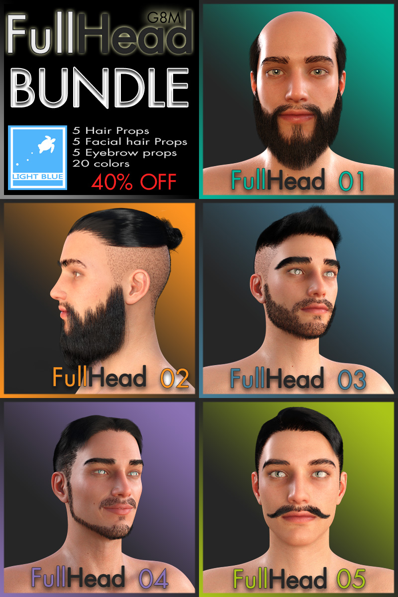 Full Head BUNDLE