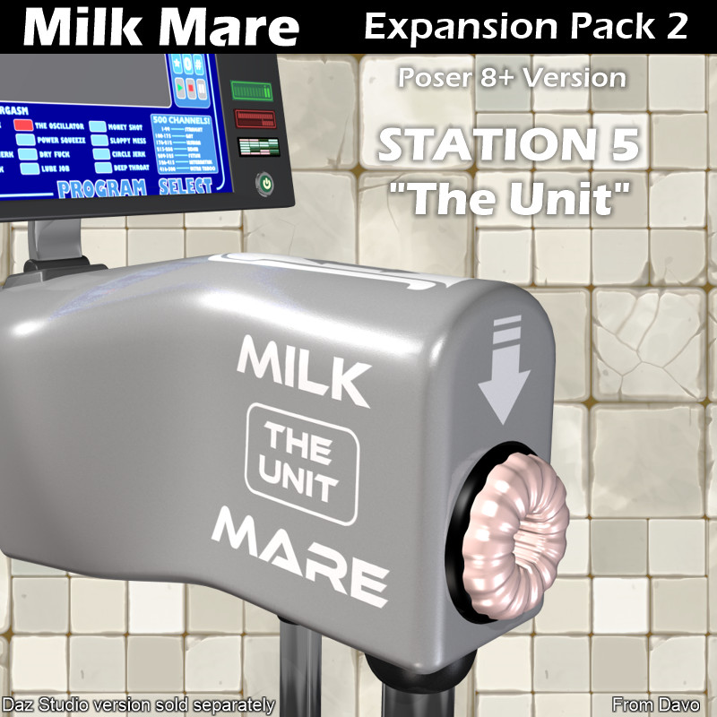 Milkmare "Expansion Pack 2" for Poser 8+