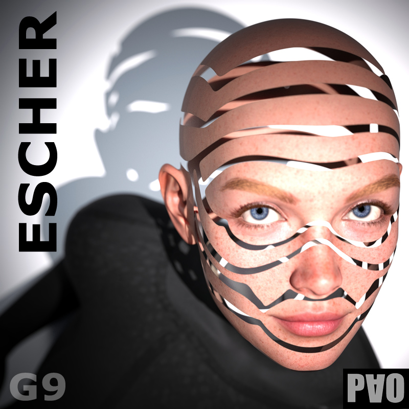 PAO Escher - GeoGraft for Genesis 9