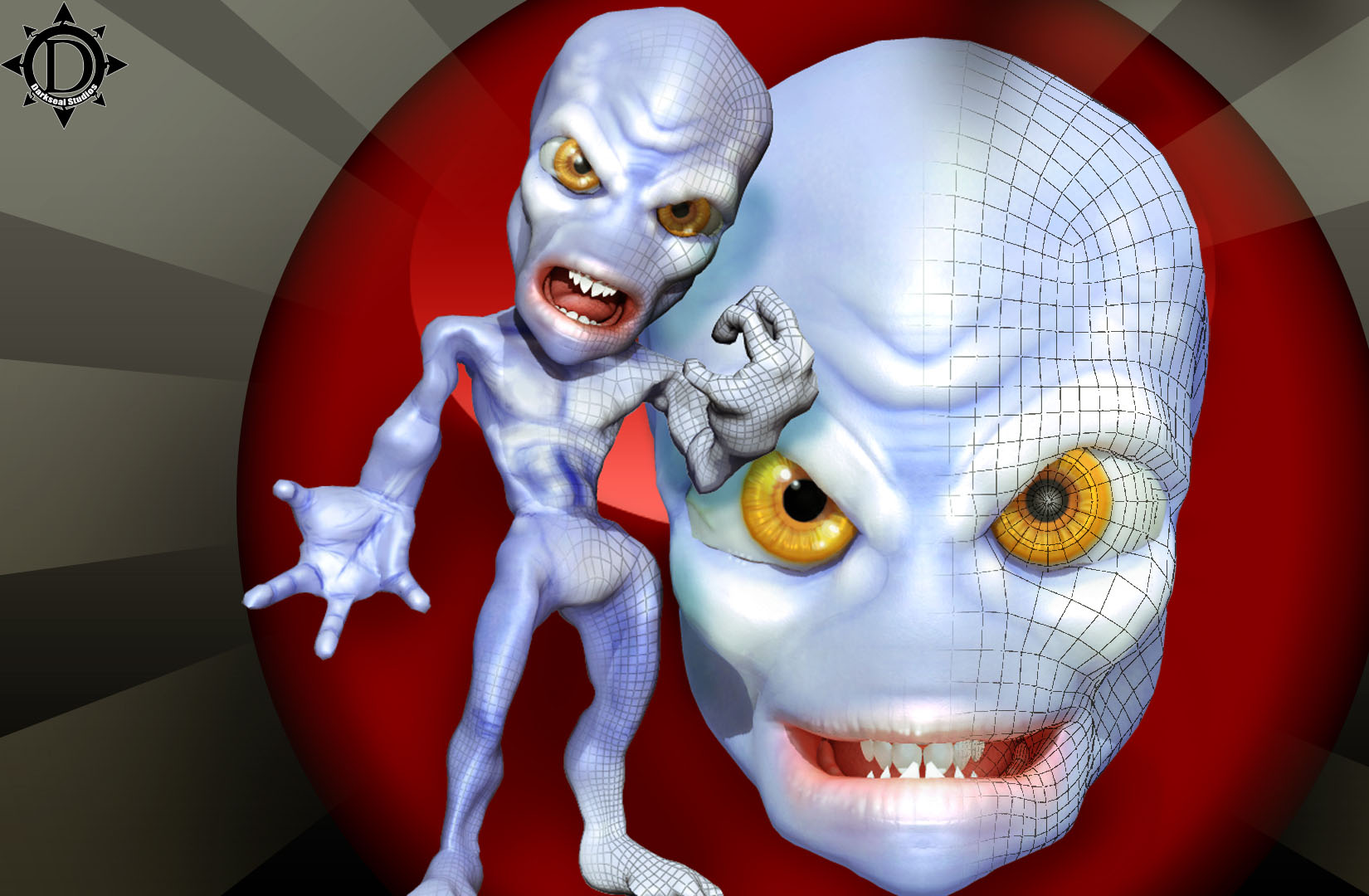 Poser Figure Creation with Darkseal