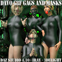 Legacy Classic Davo "Genesis 8 Female Gags And Masks"
