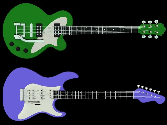 Holli's Electric Guitars (1)