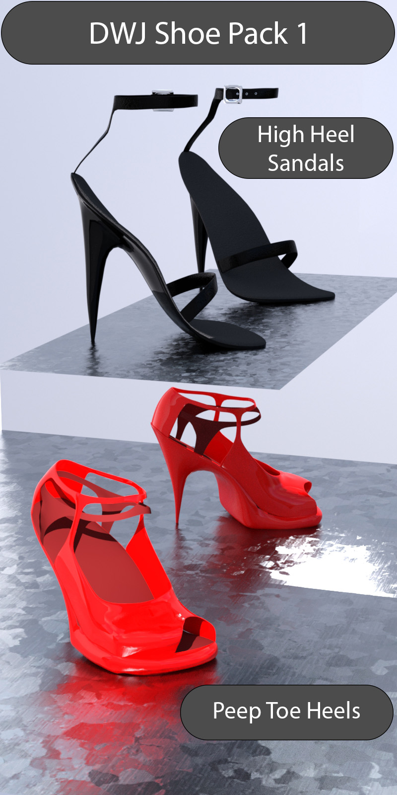 Doodling With Jeebus Shoe Pack 1