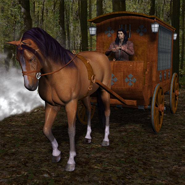 Richabri's Jail Wagon and Cart