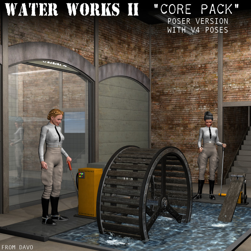 Water Works 2 Core Package For Poser