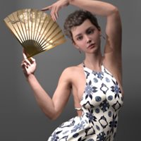 Elegance Slit Dress dForce G9/G8F/G8.1F