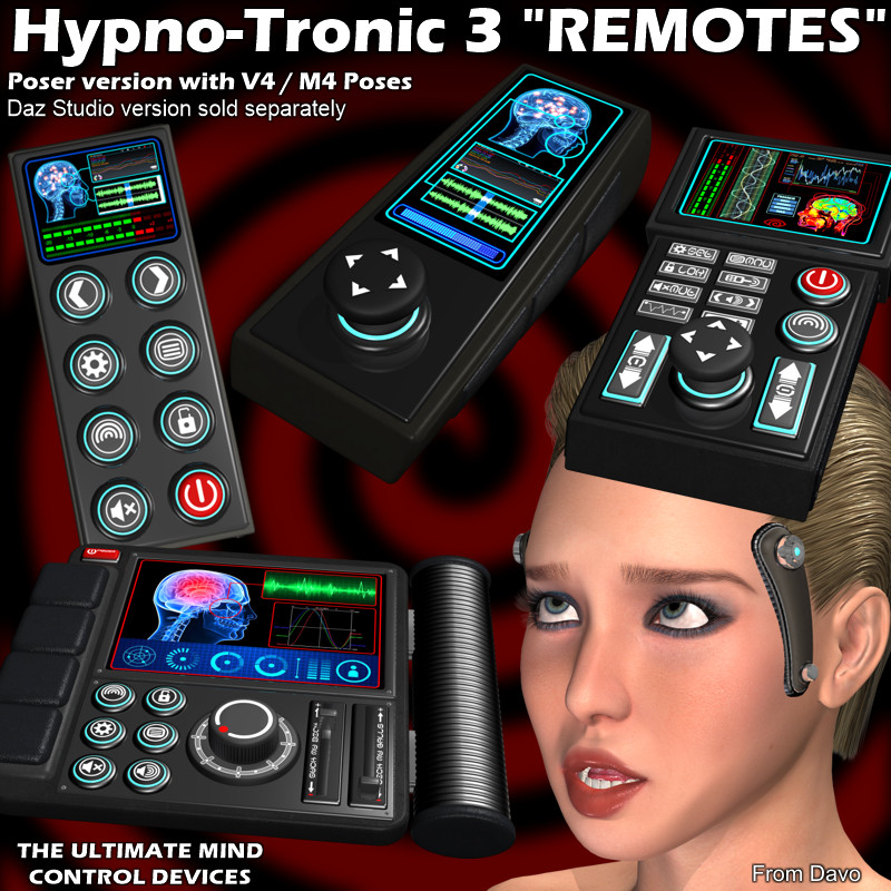 Hypno-Tronic 3 - Remote Controls For Poser