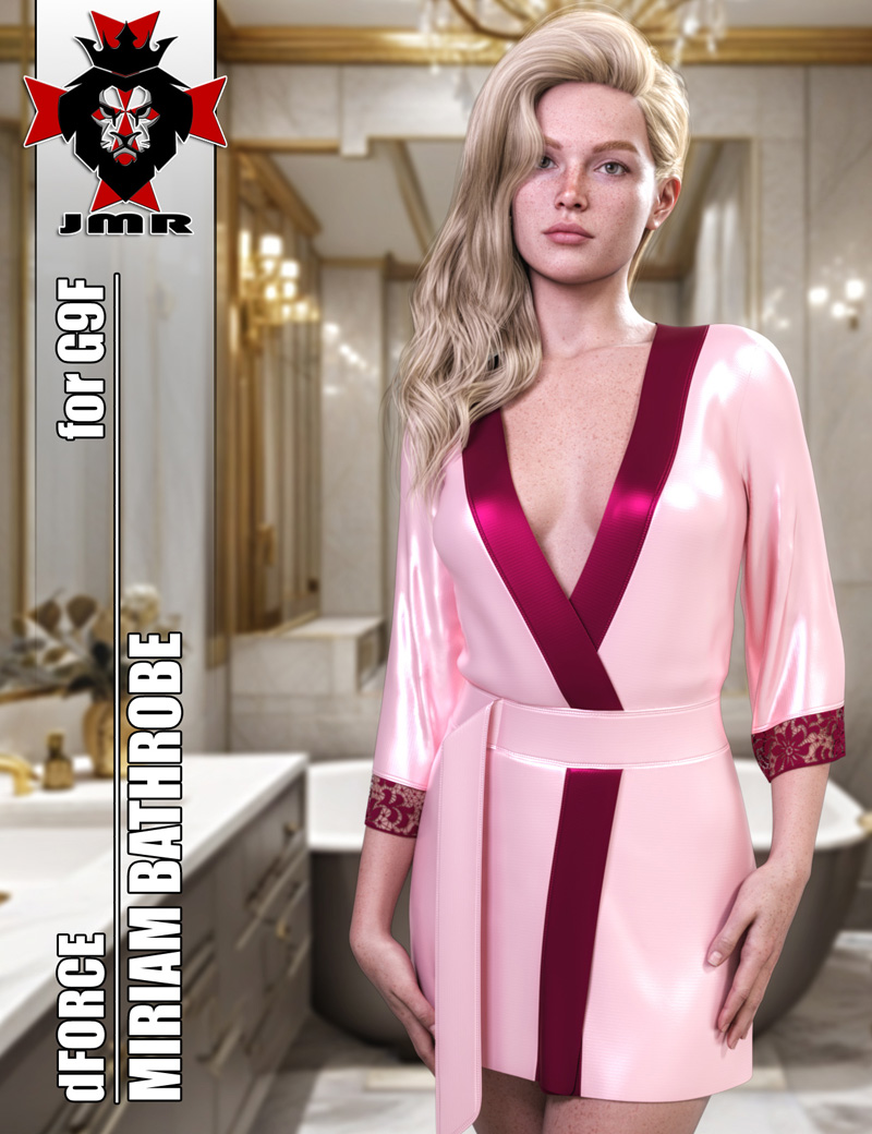 JMR dForce Miriam Bathrobe for G9F
