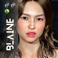 FDF Blaine for Genesis 8 Female