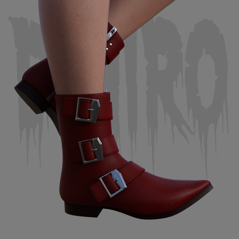 Gothic Boots 01 for G9