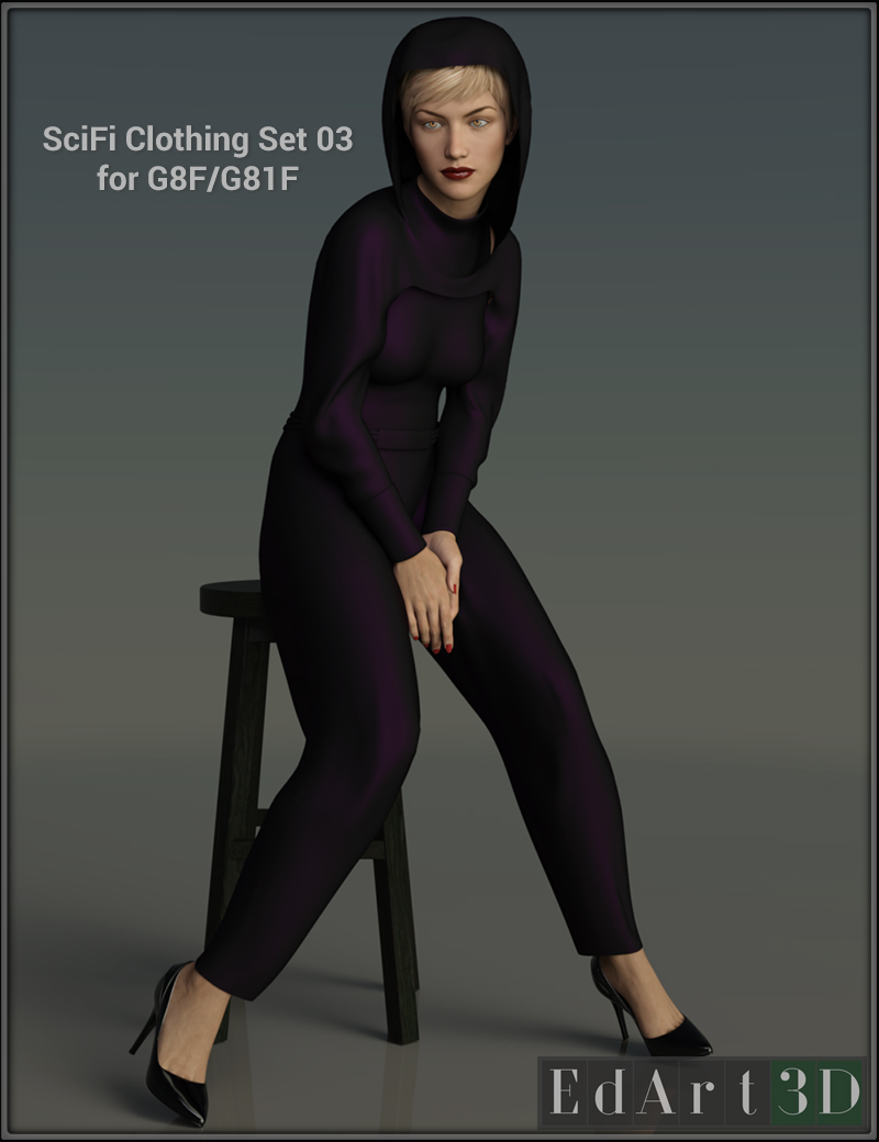 SciFi Clothing Set 3 For G8 And G8.1 Female