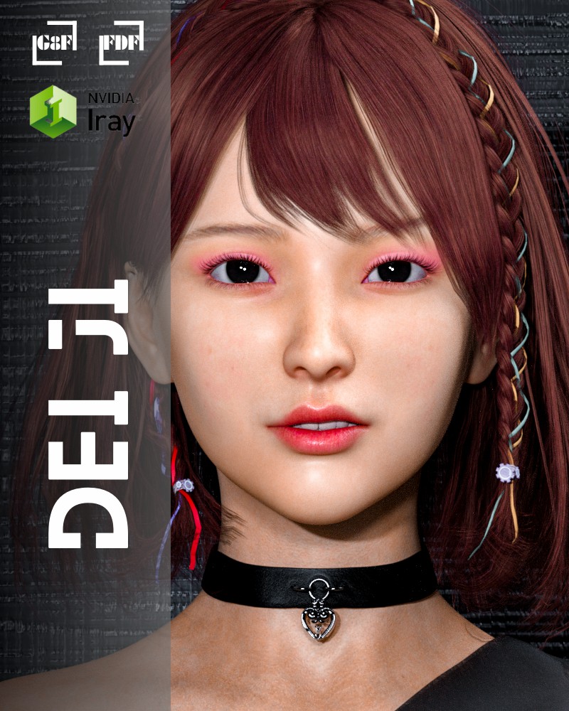 FDF Dei Ji for Genesis 8 Female