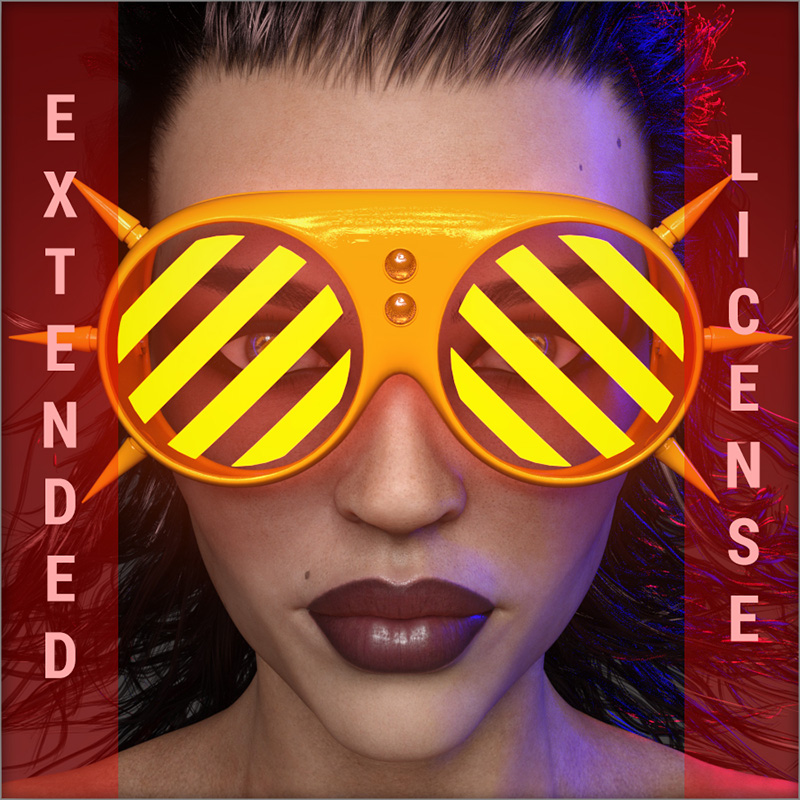 Morphing Cyber Googles 01 for G8 (EXT.LICENSE)