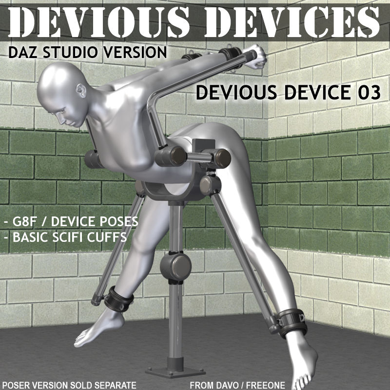 "Devious Devices" Device 03 For Daz Studio
