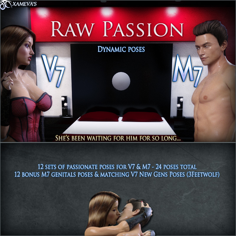 Raw Passion - Poses For V7 And M7