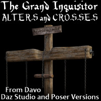 Grand Inquisitor Alters and Crosses for DS and Poser