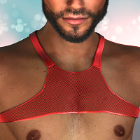 Latex Top For Genesis 8 Male