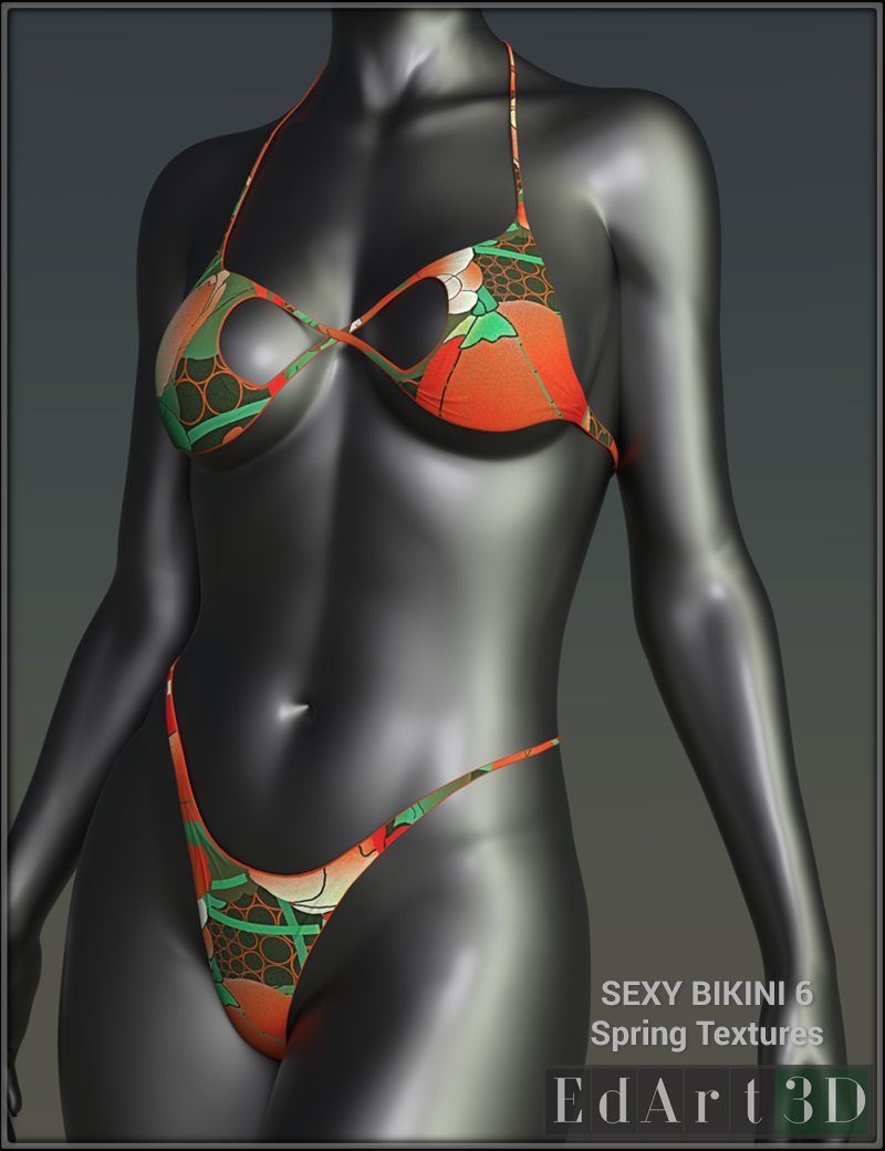 Sexy Bikini 6 Spring Textures