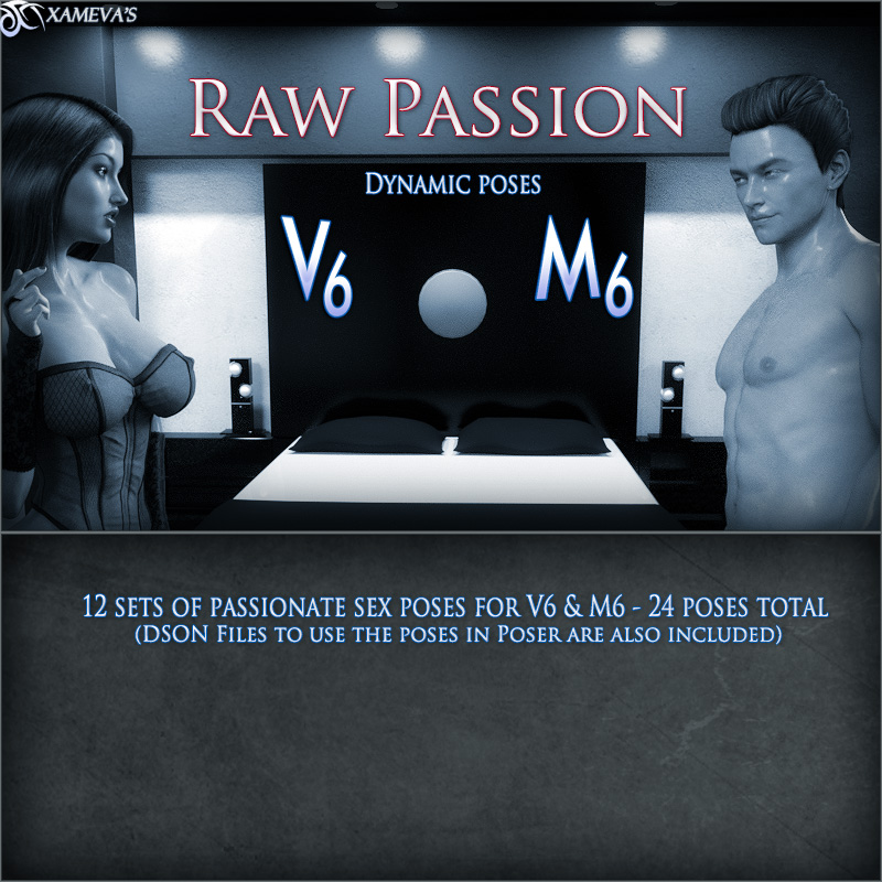 Raw Passion - Poses For V6 And M6