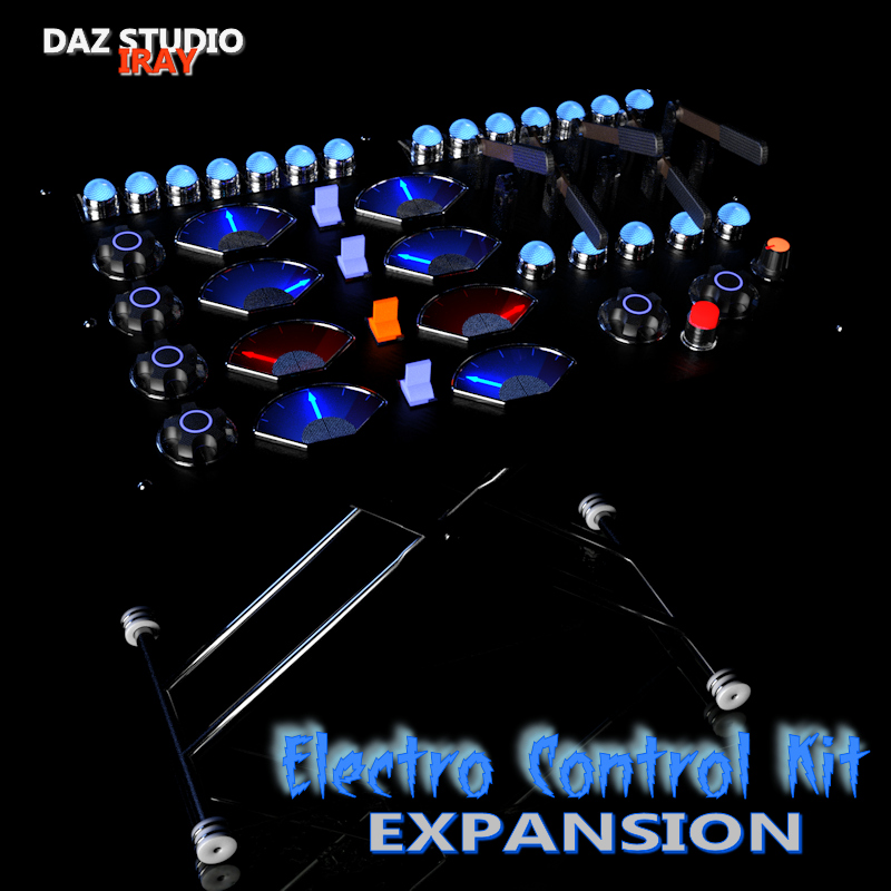 Legacy Dendras Electro Control Kit Expansion For Daz Studio