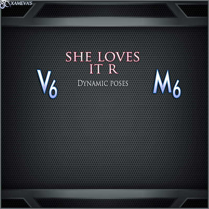 Loves It Rough - Poses For V6 and M6