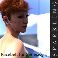 SPARKLING Facebelt for Genesis 9 female