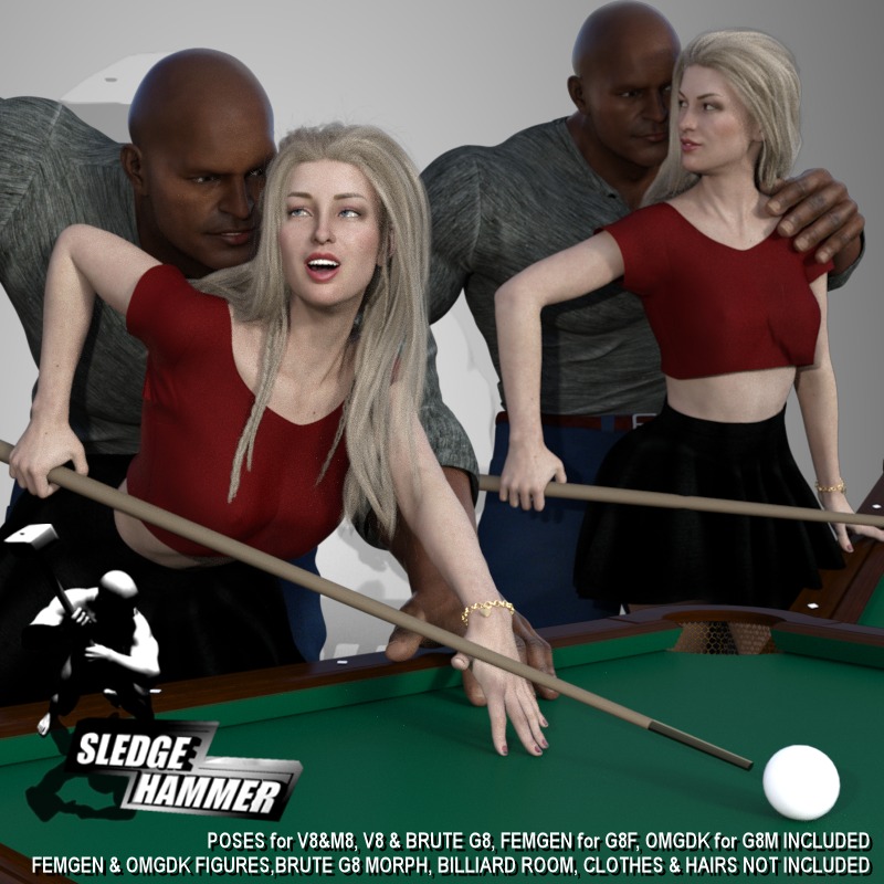 BilliardPoolAffair For G8 Couple