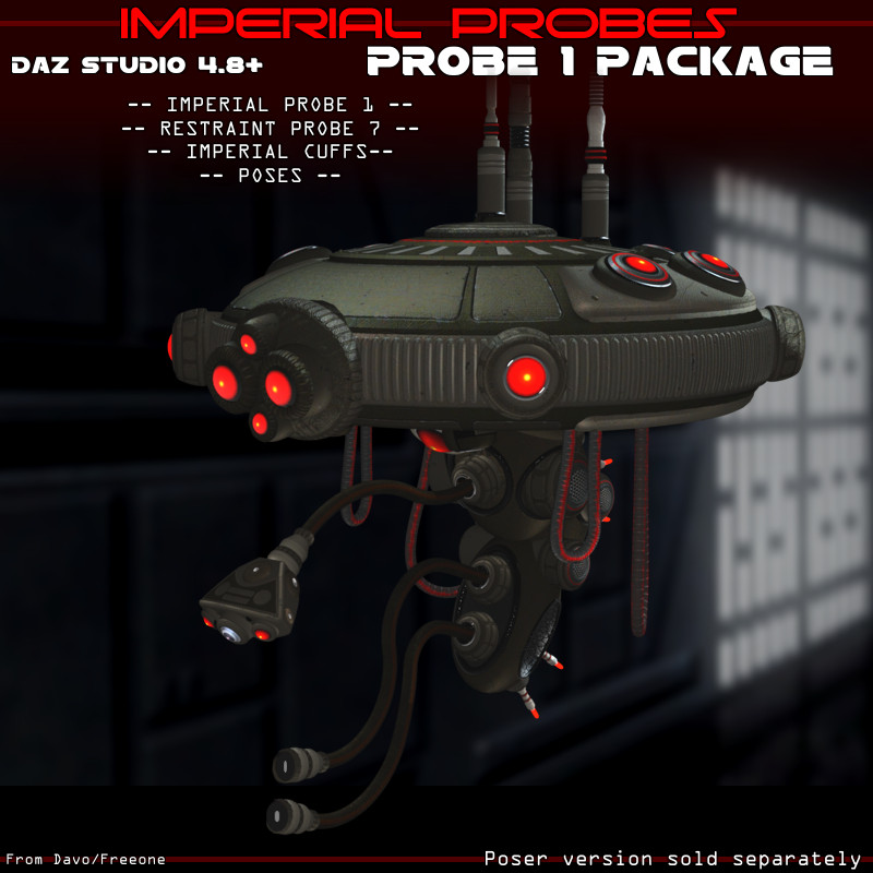 Imperial Probes "Probe 2" For DazStudio 4.8+