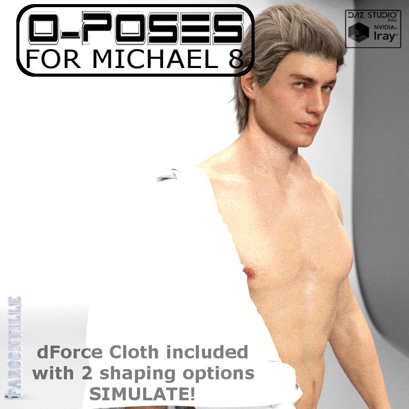 O Poses For Michael 8