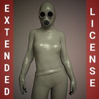 Morphing Cyber Outfit 01 for G8F (EXT.LICENSE)