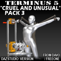 Terminus 5 "Cruel and Unusual Pack 3" For DazStudio