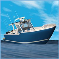 Center Console Fishing Boat