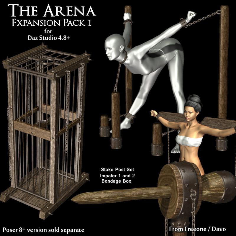 Arena Expansion Pack 1 For Daz Studio 4.8+