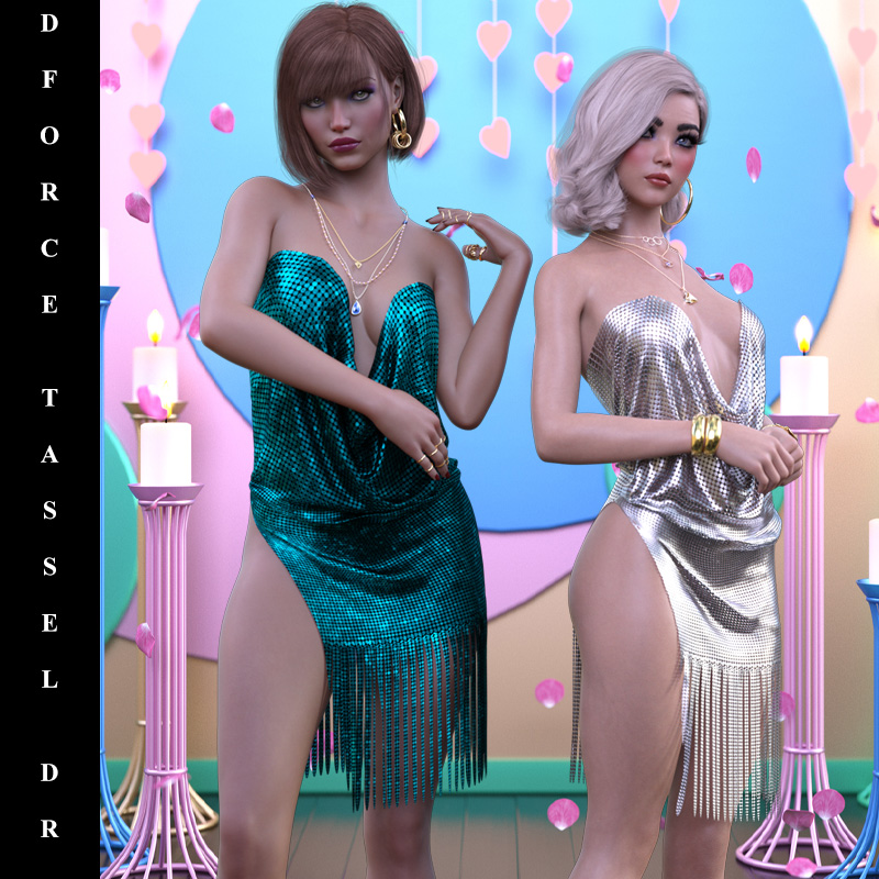 dForce Tassel Dress