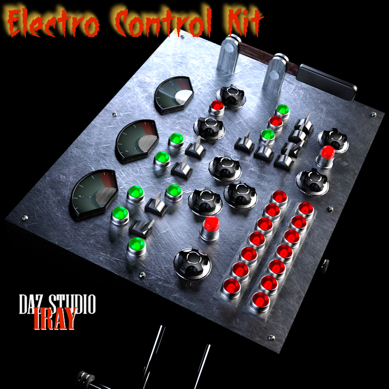 Legacy Dendras Electro Control Kit For Daz Studio