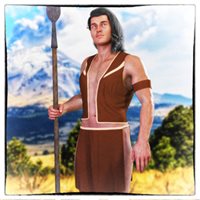JMR dForce Native Warrior Costume for G8M