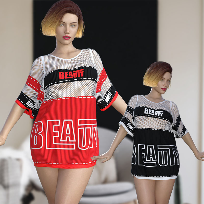 dForce Hip Pullover For G8F