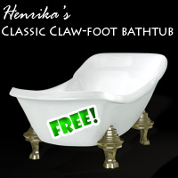 Classic Clawfoot Bathtub