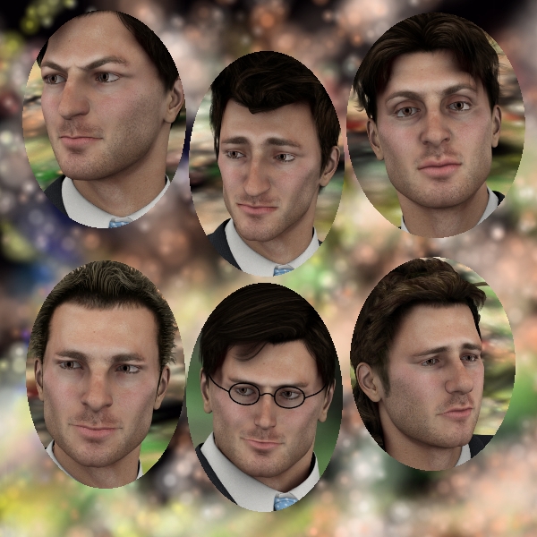 Farconville's Face Morphs++ for M4 Vol.2