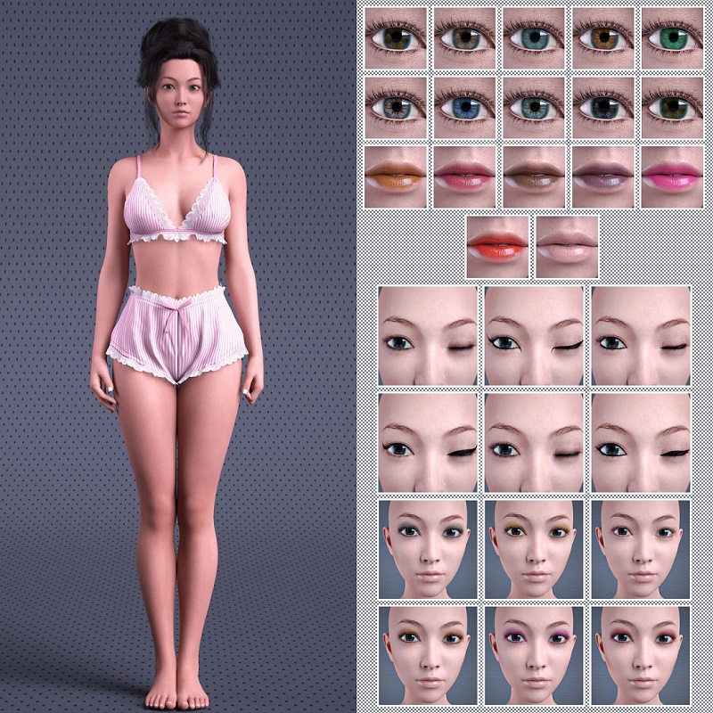 Lilyta for Genesis 8 Female