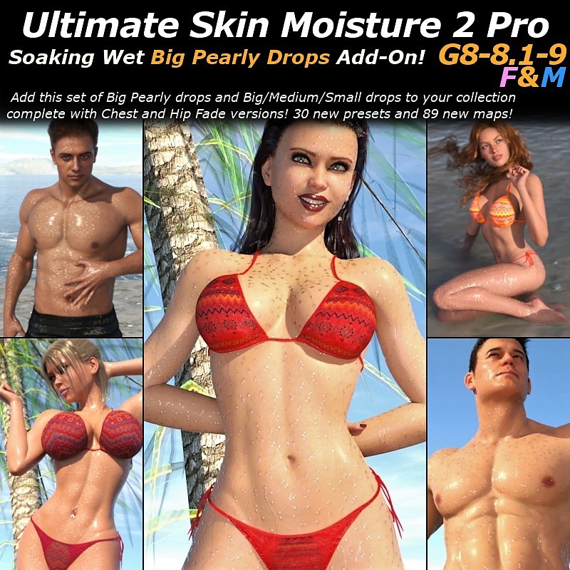 USM 2 PRO - Big Pearly Drops ADD-ON G8,8.1,9 F&M