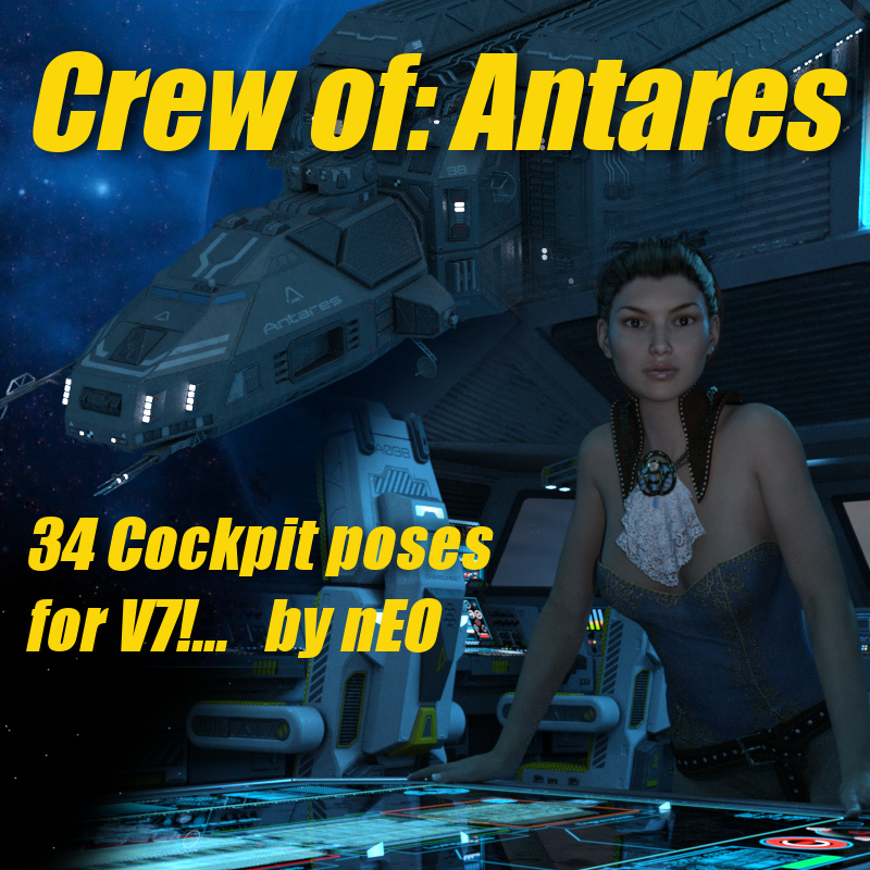 Crew Of Antares V7 Cockpit